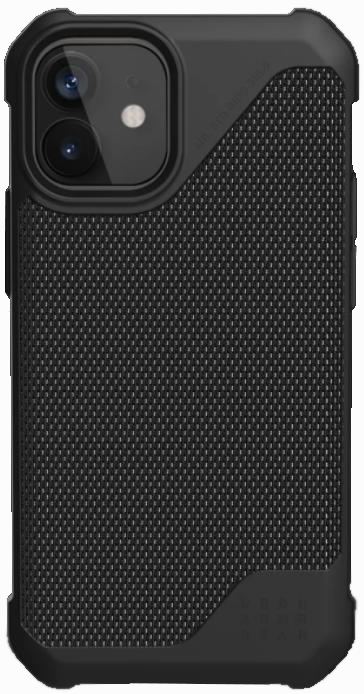 фото Чехол-накладка UAG Metropolis LT (11234O113940) для iPhone 12 mini (Black)