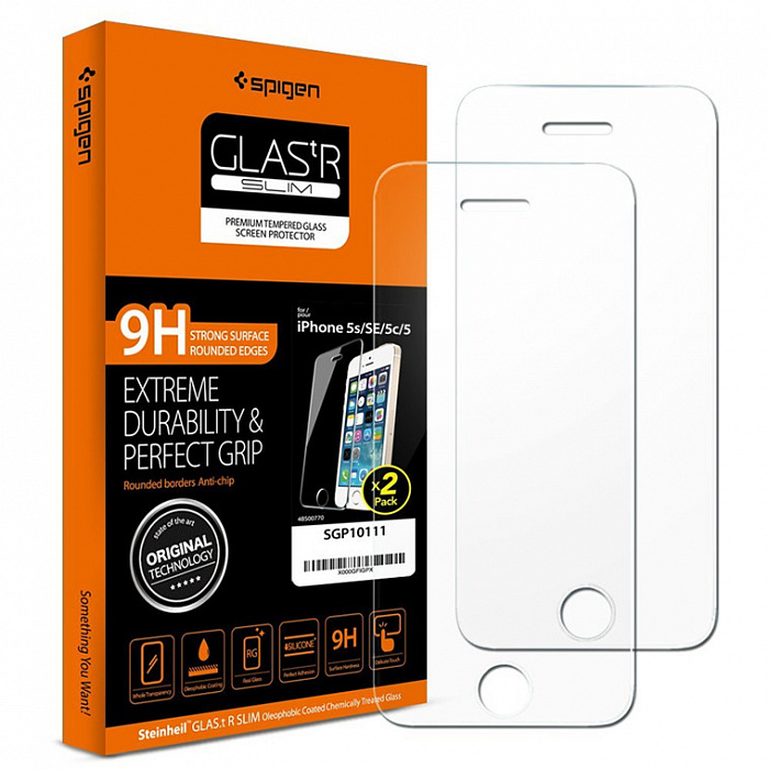 фото Защитная пленка SGP SGP10111 Oleophobic Coated Tempered  Glass “Glas TR SLIM” для  iPhone 5/5s