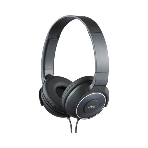 фото Наушники JVC накладные портативные, модель HA-S220-B-E. Цвет: черный