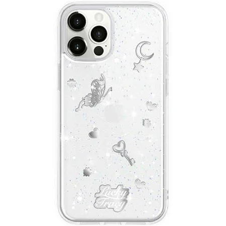 фото Чехол SwitchEasy Lucky Tracy для iPhone 12 & 12 Pro (6.1") прозрачный