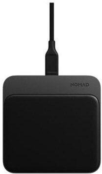 фото Беспроводное зарядное устройство Nomad Base Station Mini. Мощность беспроводной зарядки: до 15 Вт. Параметры входа: 5В/2А. Цвет: черный