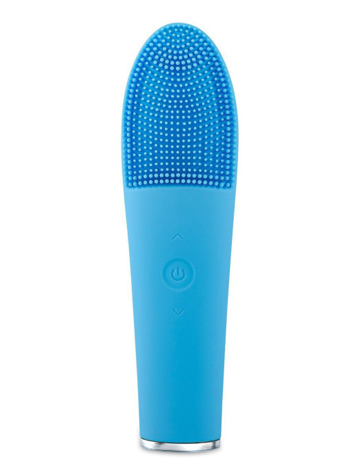 фото Olzori F-CLean Щеточка для очистки и массажа лица, цвет Blue
