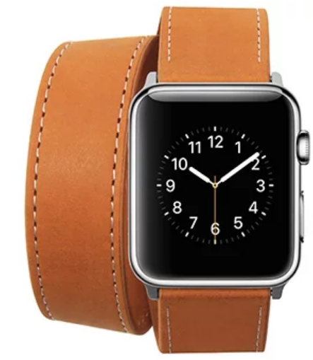фото Ремешок Cozistyle Double Tour Leather (CDLB018) для Apple Watch/Series 2/3/4 42/44mm (Tan)