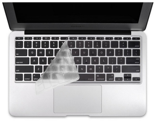 фото Накладка на клавиатуру i-Blason для macbook Air 13, Pro Retina 13 15 TPU, прозрачный