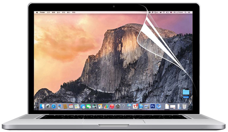 фото Защитная пленка на экран Wiwu для MacBook Air 13 2019/MacBook Pro 13 2016 (Clear)