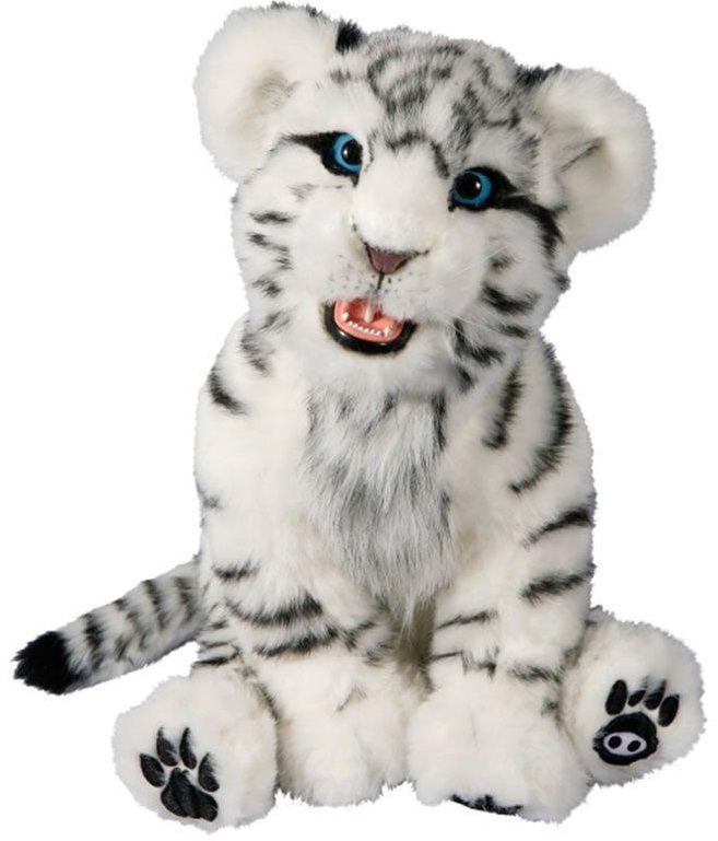 фото WowWee Alive Mini White Tiger Cub (01.02.9200) - интерактивная игрушка