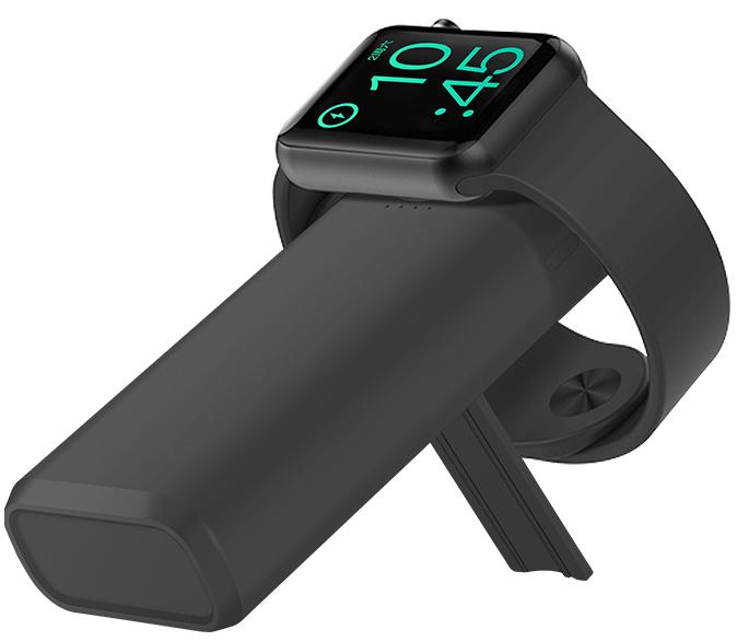 фото Аккумулятор COTEetCI Wireless Charger powerbank 5200 maH for APPLE WATCH 4/3/2/1 black