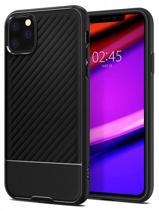 фото Чехол - накладка Spigen Core Armor, black - iPhone 11 Pro Max