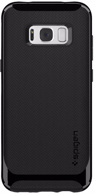 фото Чехол Spigen для Galaxy S8 Neo Hybrid Shiny, черный (565CS21599)