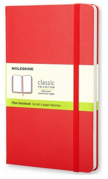 фото Блокнот нелинованный Moleskine Classic Large QP062R (Red)