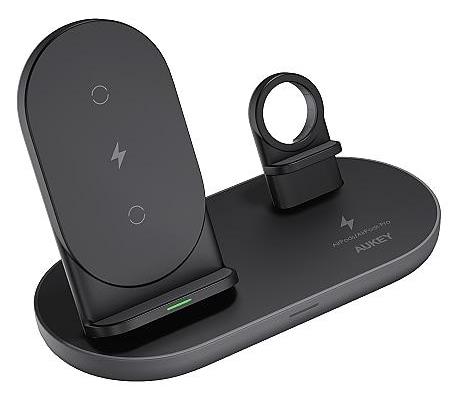 фото Беспроводное зарядное устройство Aukey LC-A3 (Black)