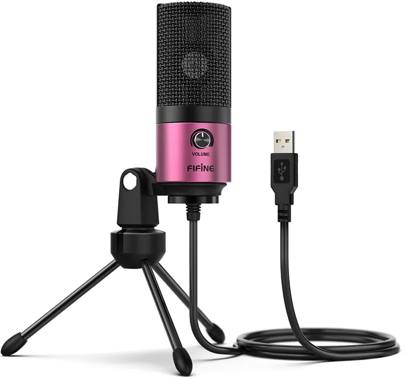 фото Микрофон Fifine K669 (Rose Red)