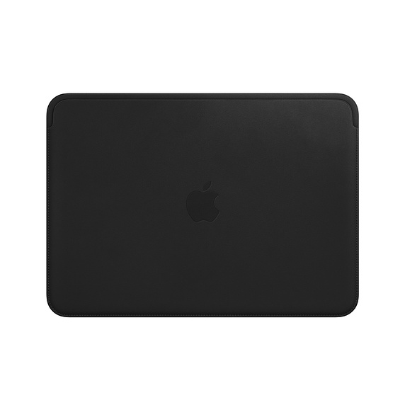 фото Кожаный чехол Apple для MacBook 12 дюймов, черный цвет