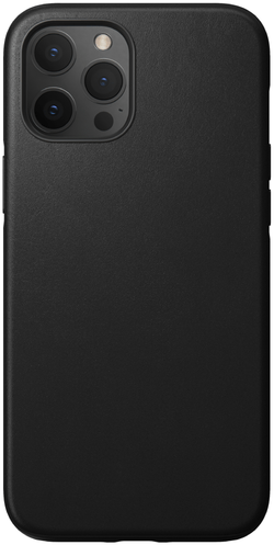 фото Чехол Nomad Rugged Case для iPhone 12 Pro Max (6.7"). Материал верха: кожа натуральная. Цвет: черный