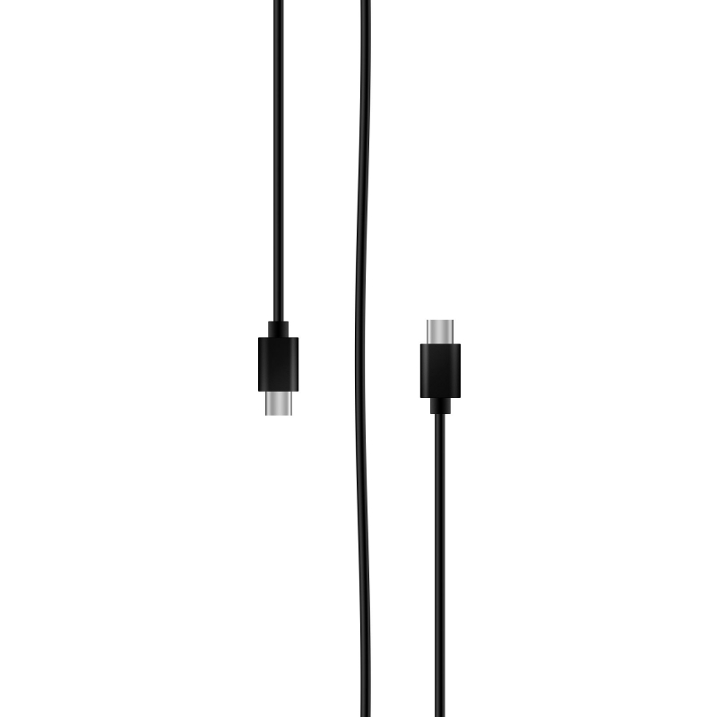 фото Rombica Кабель Digital CR-02 USB Type-C - USB Type-C, 100 Вт, пластик, 2м, черный