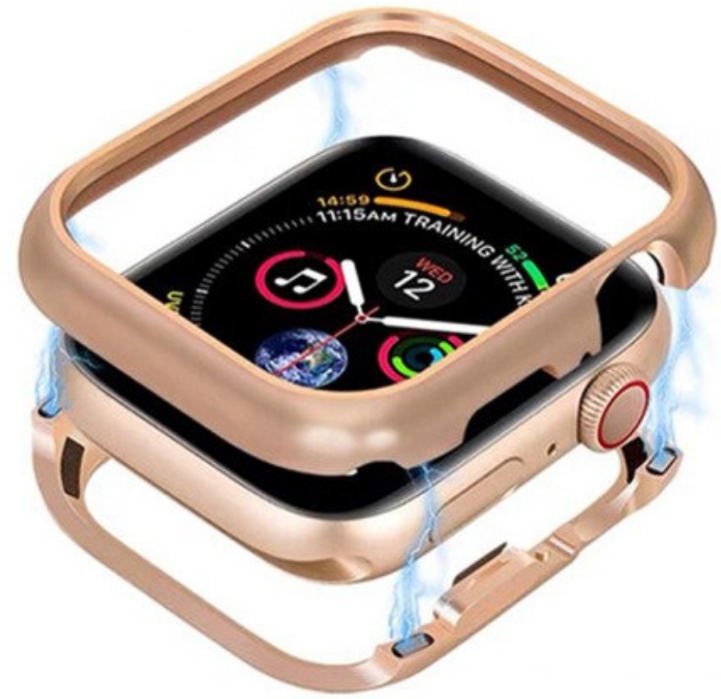 Gold aluminium case apple watch hydratriplex treatment