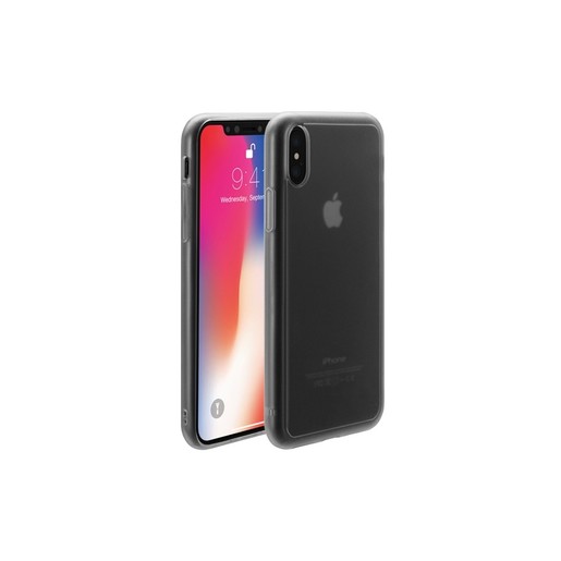 фото Чехол-накладка Just Mobile TENC для iPhone XS/X. Материал пластик. Цвет: прозрачный матовый