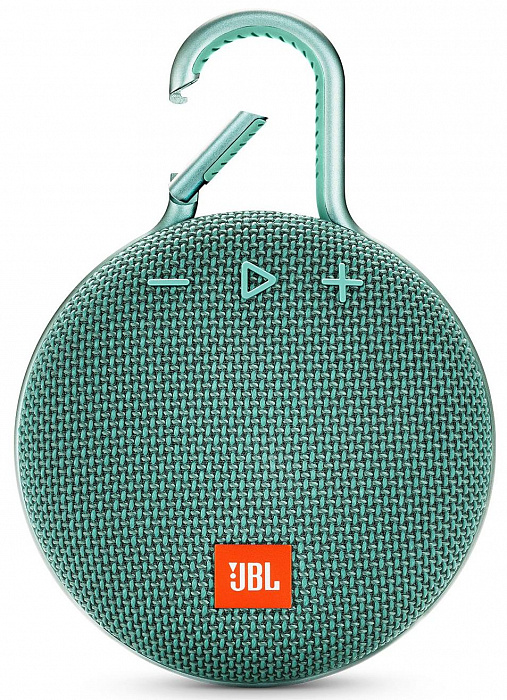 фото Портативная акустическая система JBL CLIP 3, бирюзовая