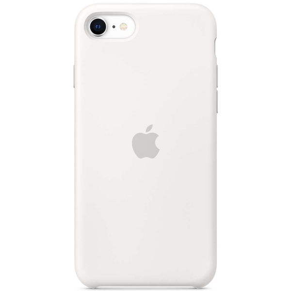фото Apple iPhone SE Silicone Case - White, Силиконовый чехол для Iphone SE белого цвета