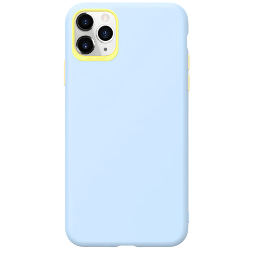 фото Чехол SwitchEasy Colors Go с ремешком на запястье для iPhone 11 Pro Max. Цвет голубой