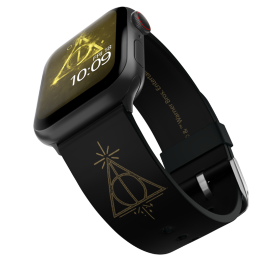 фото Ремешок MobyFox Harry Potter - Deathly Hallows, черный (для Apple Watch, все размеры)