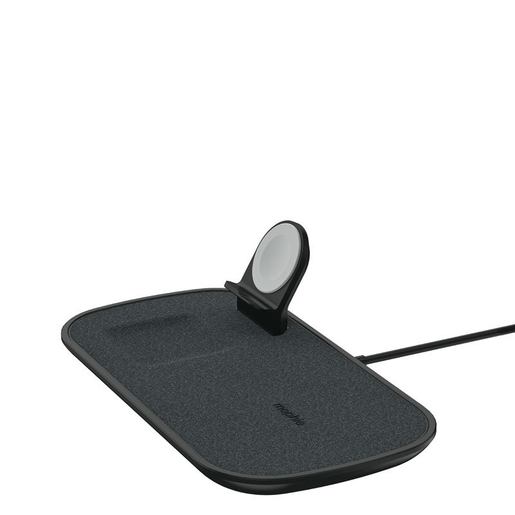 фото Беспроводное зарядное устройство Mophie 3-in-1 Wireless Charging Pad. Цвет черный