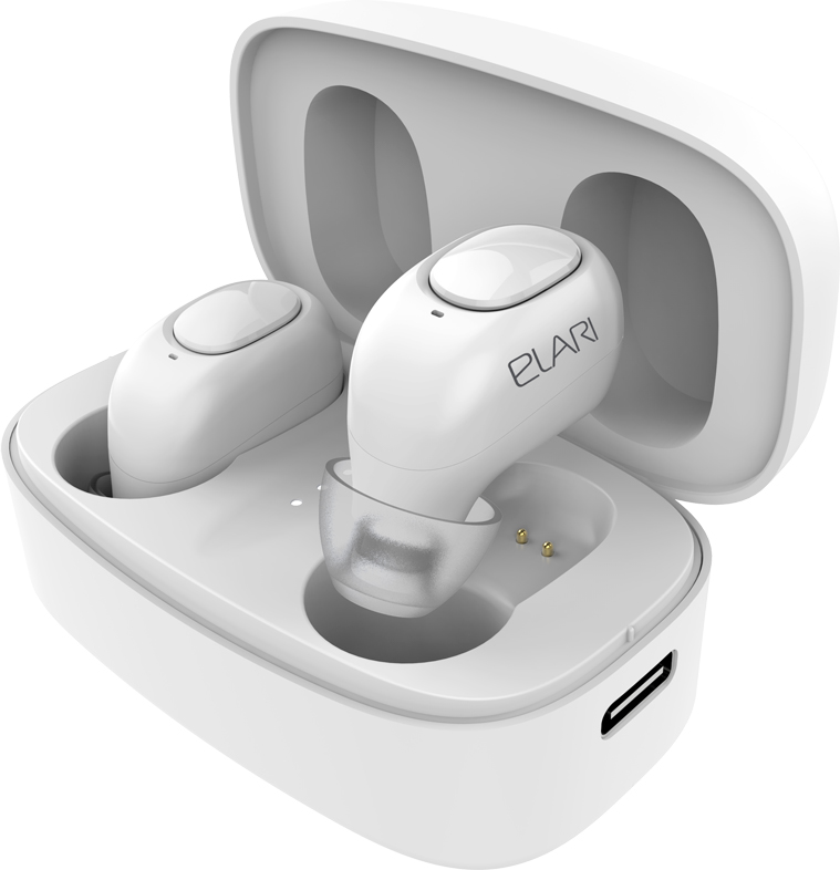 фото Bluetooth-наушники с микрофоном Elari EarDrops (White)