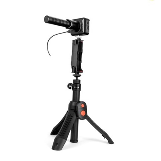 фото Комплект микрофон IK Multimedia iRig Mic Video и монопод IK Multimedia iKlip Grip Pro