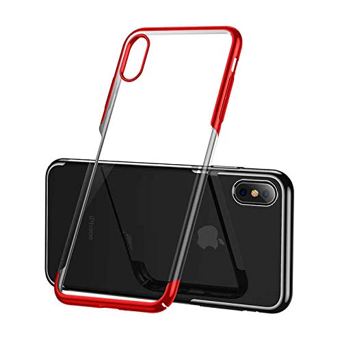 фото Чехол Baseus Glitter Case For iP Xs Max Red