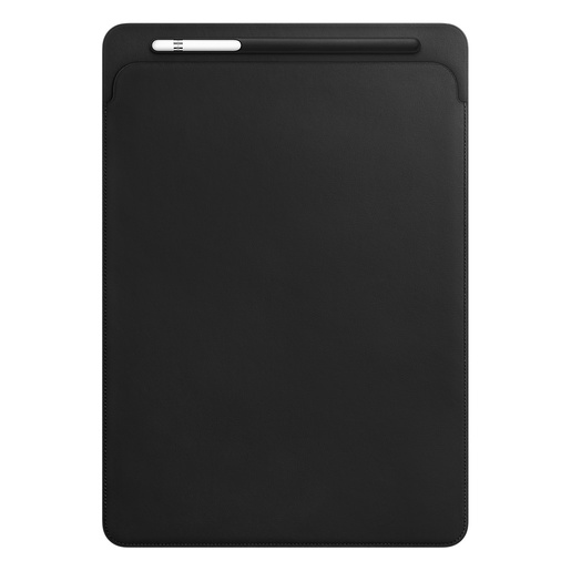 фото Кожаный чехол-футляр Apple Leather Sleeve для iPad Pro 12,9 дюйма. Цвет (Black) черный