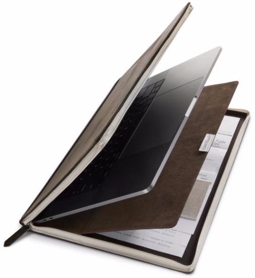 фото Чехол-книжка Twelve South BookBook Vol 2 в твердом переплете USB-C (12-1715) для MacBook Pro 15" (Brown)