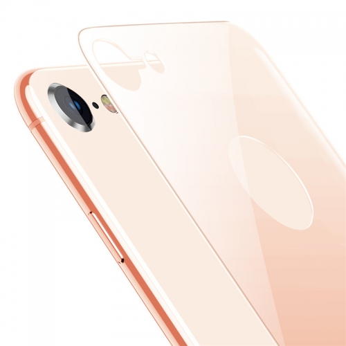 фото Защитное стекло Baseus 4D Tempered Back Glass (SGAPIPH8N-4D0V) для задней панели iPhone 8 (Gold)