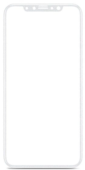 фото Защитное стекло Baseus PET Soft 3D Tempered Glass Film SGAPIPHX-BPE02 для iPhone X (White)