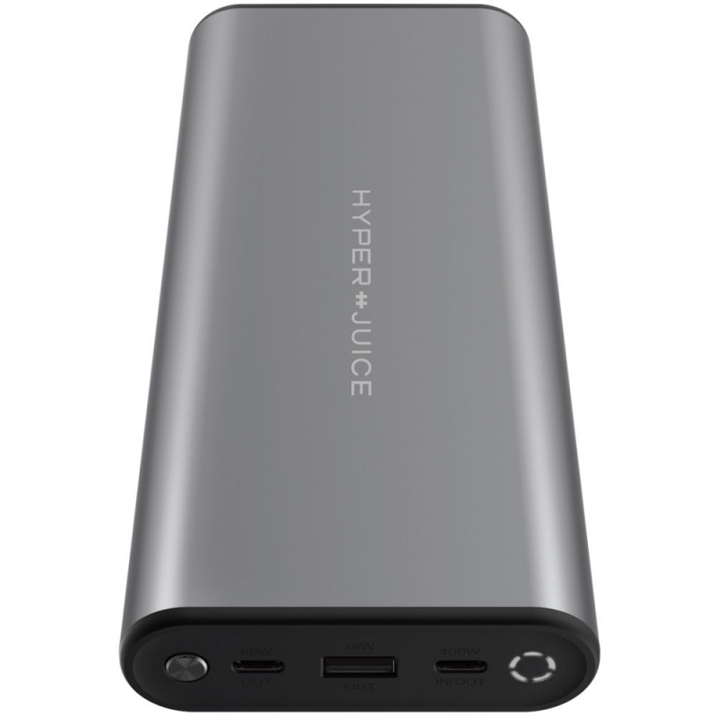 фото Портативный аккумулятор HyperJuice 130W USB-C Battery. Емкость 27000 мАч.  Цвет серебристый
