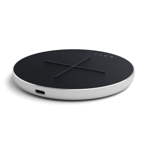 фото Беспроводное зарядное устройство Satechi Type-C PD & QC Wireless Charger. Функции PD и QC, LED индикация. Цвет серебряный.
Satechi Type-C PD & QC Wireless Charger