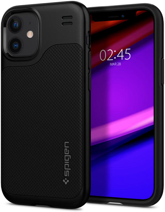 фото Чехол Spigen Hybrid NX (ACS01541) для iPhone 12 mini (Black)