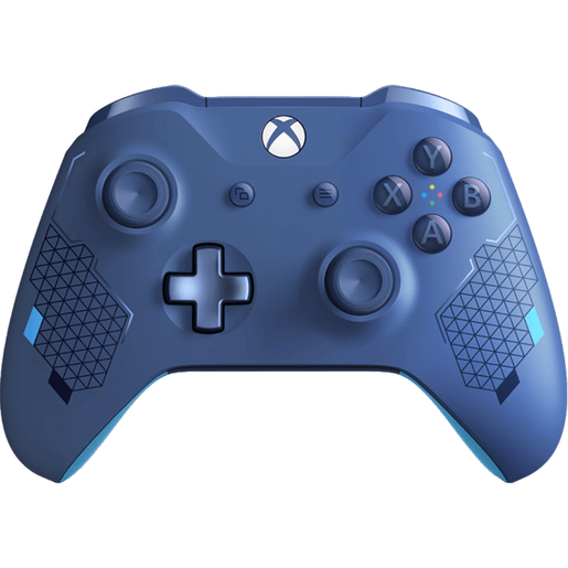 фото  Беспроводной геймпад для Xbox One с разъемом 3,5 мм и Bluetooth Sports Blue Special Edition
