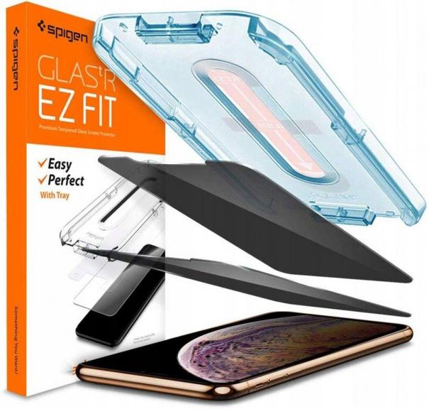 фото Защитное стекло Spigen Glas.tR Align Master Privacy для iPhone 11