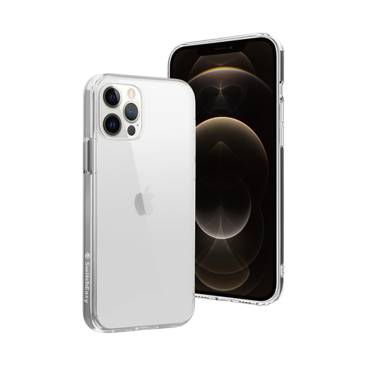 фото Чехол SwitchEasy Crush для iPhone 12 & 12 Pro ( 6.1"). Цвет: прозрачный