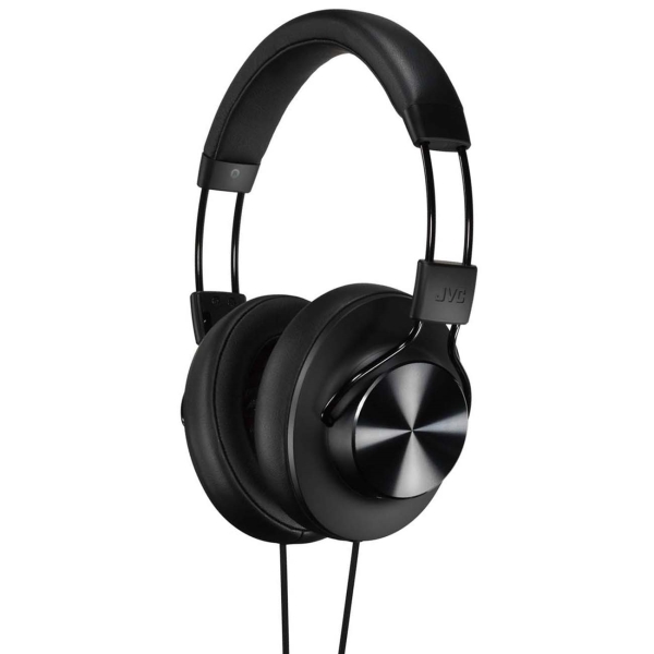 фото Наушники JVC проводные, модель HA-SD7-B-F, серия Hi-Res Audio. Цвет: чёрный