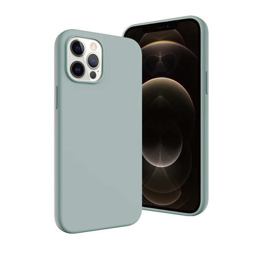 фото Чехол SwitchEasy Skin для iPhone 12 & 12 Pro (6.1"). Цвет: голубой