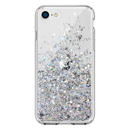 фото Чехол SwitchEasy Starfield  для iPhone SE (2020). Цвет прозрачный.