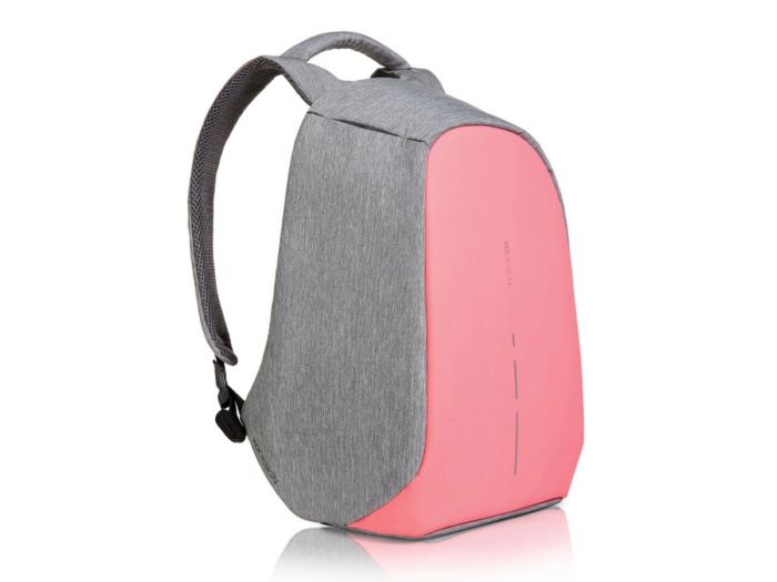 фото Рюкзак для ноутбука до 14" XD Design Bobby Compact (P705.534), серый / розовый