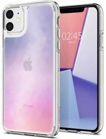 фото Чехол - накладка Spigen Crystal Hybrid Quartz - iPhone 11