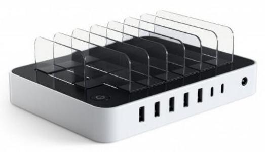 фото Зарядная станция Satechi 7-Port USB Charging Station Dock (White)
