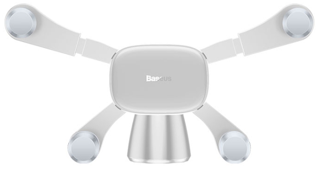 фото Автодержатель Baseus Horizontal Screen Gravity Vehicle-mounted Holder White