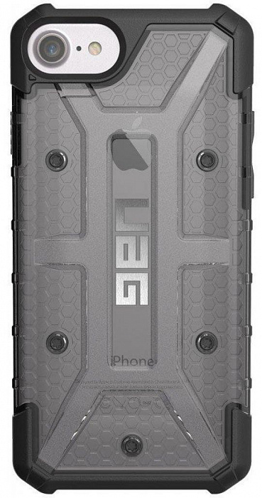 фото Защитный чехол UAG plasma case Ash, smoke - iPhone 8/7/6s