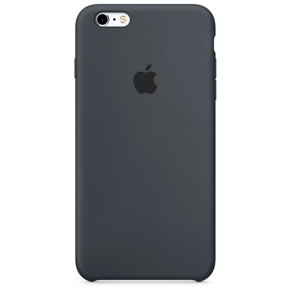 фото Чехол силиконовый для Apple iPhone 6s Plus Charcoal Gray