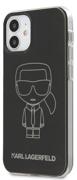 фото Чехол Karl Lagerfeld Ikonik Karl Hard (KLHCP12MPCUMIKBK) для iPhone 12/12 Pro (Black)