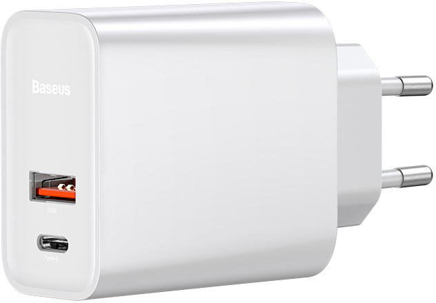 фото Зарядное устройство Baseus Speed PPS Quick charger C+U 30W EU White